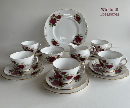 Colclough red double rose - colclough, 20