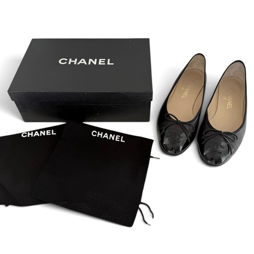 Chanel ballet flat back - flat,