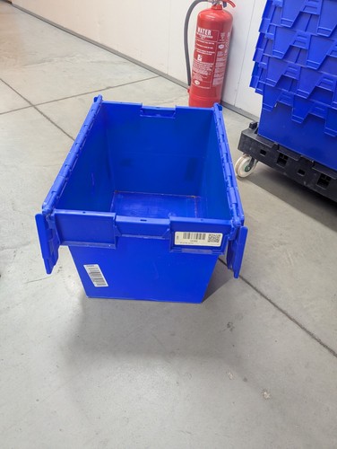 62l blue heavy duty stackable - blue,