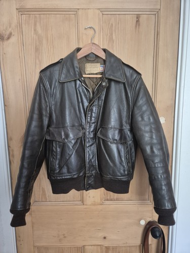 Schott 674 leather - schott, is-674-ms