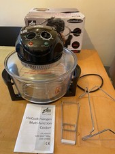 Team Visicook Halogen Oven Multi Function Cooker 1300W black