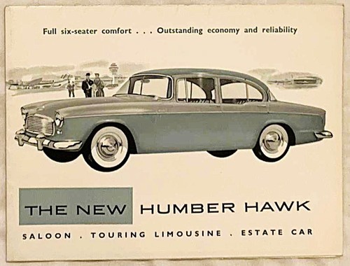 Humber hawk saloon touring - hawk, saloon,