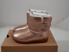 Ugg Keelan Metallic Glitter Girls Kids Ankle Boots