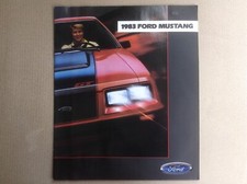 1983 Ford Mustang Promotional