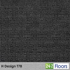 H Design T78 Patterned Wilton