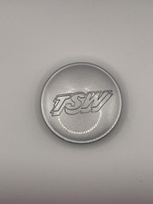 Original TSW Tiger CC56 Alloy Wheel Center Plastic Cap Cover Hub