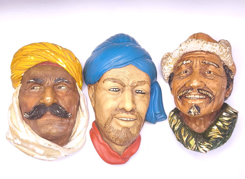Vintage chalkware character - vintage,