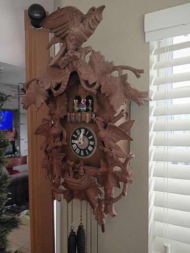 Rare vintage large deep carved - vintage,