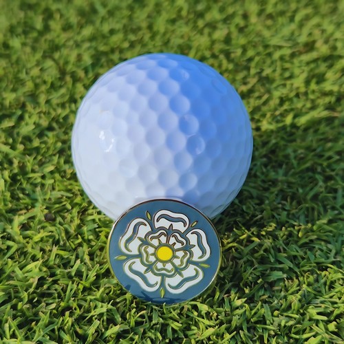 Yorkshire rose golf ball - rose,