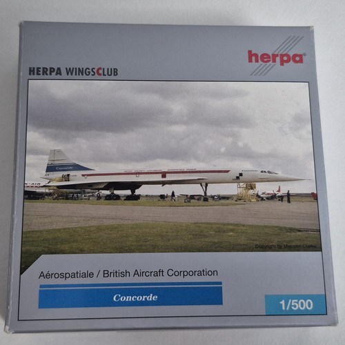 Herpa wings club - herpa, concorde