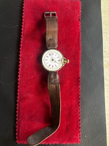 Antique 9ct gold fob watch - 9ct,