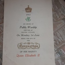 1953 Coronation of Queen
