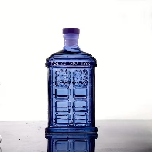 Novelty phone booth wine - phone,