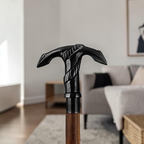 Wooden walking stick inch - wooden,