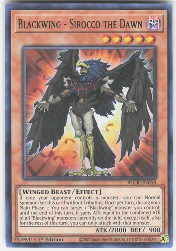 Blackwing sirocco the dawn - sirocco,