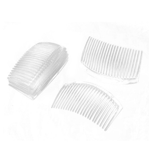Clear side comb - , in