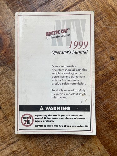1999 arctic cat all terrain - arctic, all-terrain