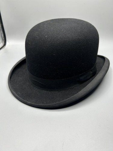 Vintage dunn black bowler - dunn, co