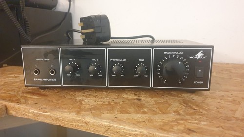Monacor 402 mixer - pa,