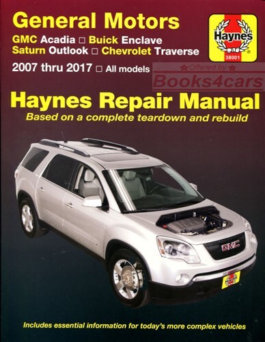 Acadia manual gmc service - acadia,