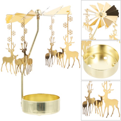 Elk revolving candlestick - revolving,