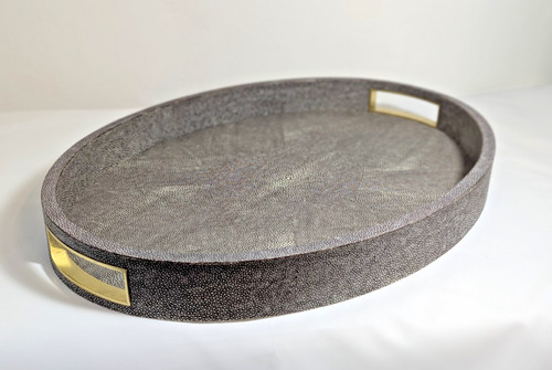 Large aerin faux shagreen - large,