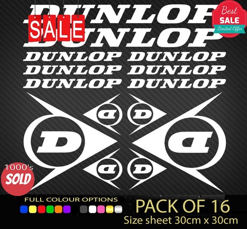 Dunlop vinyl decal - vinyl,