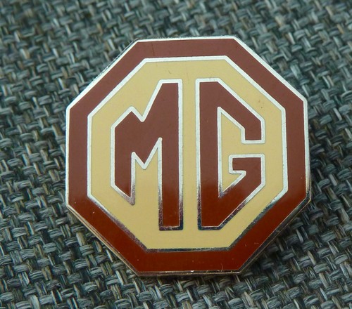Enamel lapel pin badge - mg,