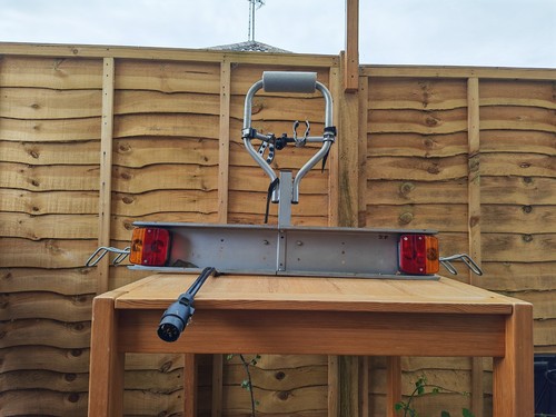 Car bike carrier - carrier, towbar