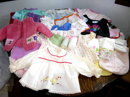 Vintage doll clothes - vintage,