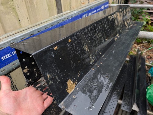 Steel lintel 1050mm 140mm - lintel, x