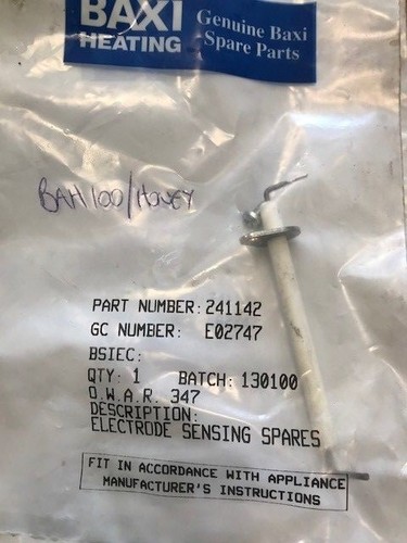 Baxi 241142 sensing electrode
