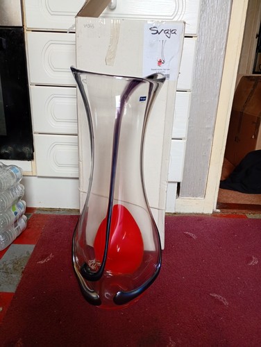 Svaja art glass scarlet - art,