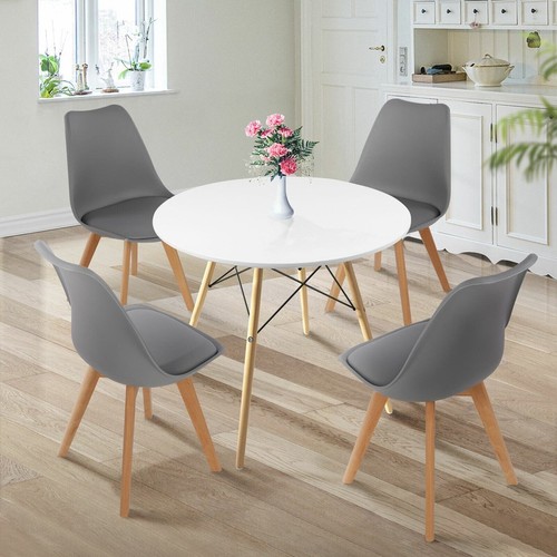 80cm round dining - table, +