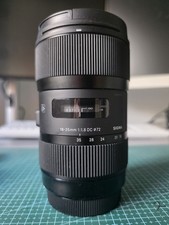 sigma lens canon ef fit 18mm to 35mm