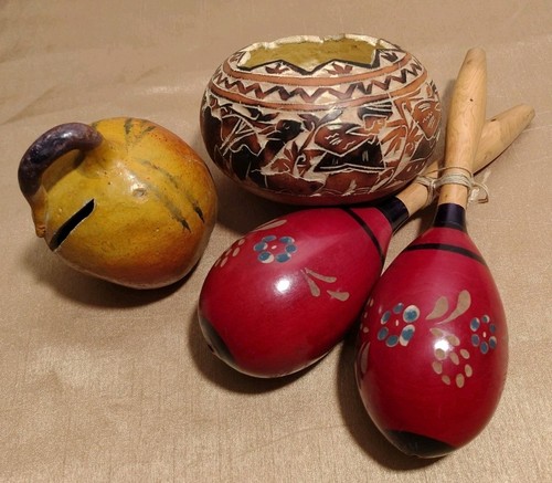 Vintage mexican pomegranate - vintage,