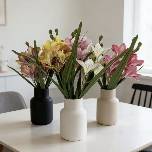 Artificial cymbidium orchid - artificial,