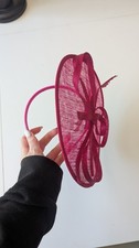 M&S Hot Pink Fascinator