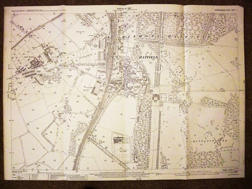 Hertfordshire old map - , plan
