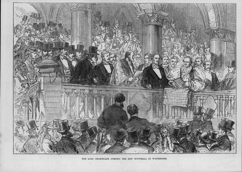 1873 antique print hampshire - 1873,