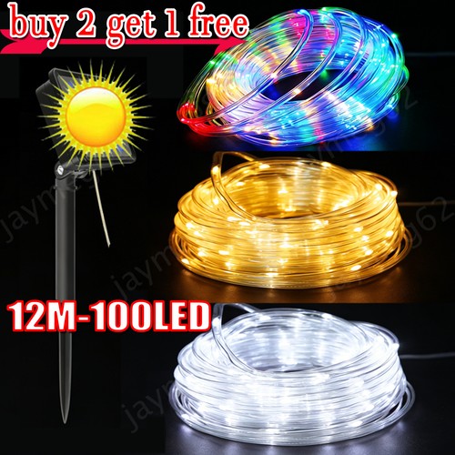 12m solar rope lights - solar, outdoor