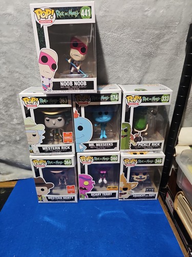 Funko pop rick and morty - funko, lot