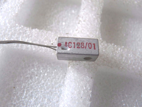 Ac128 mullard transistor 1 - ac128/01,