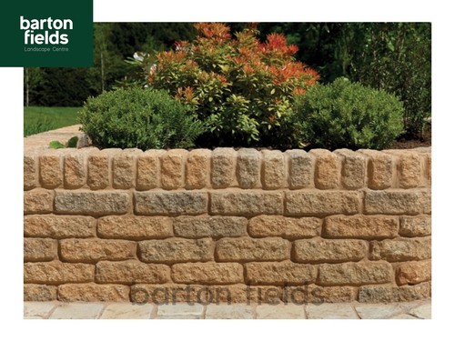 Garden walling tumbled - garden,