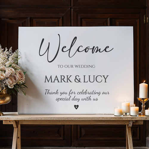 Wedding sign board welcome - wedding,