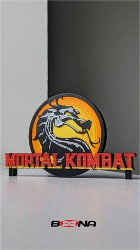 Mortal kombat logo - , display