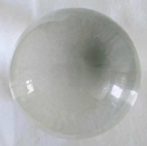 Small 5cm clear glass orb - glass,