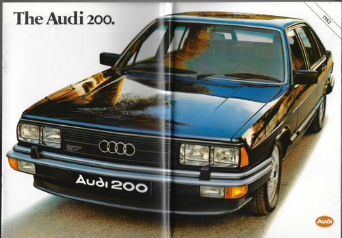 Audi 200 1981 1982 - 1981-1982, uk