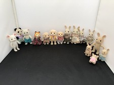 Sylvanian Families, some Vintage - Bundle of Figures! , Rabbits, Dogs,Mouse, Fox