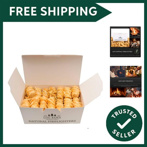 Natural firelighters box - natural,